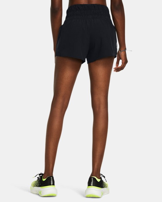 Women's UA Launch Shorts in Black image number 1